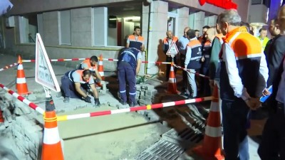 İstanbul Büyükşehir Belediyesinden 'Gece Temizlik Çalışması'