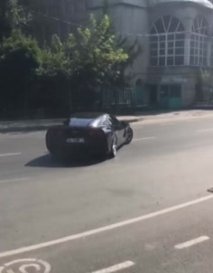 (Özel) İstanbul'da Lüks Otomobille 'Drift' Terörü Kamerada