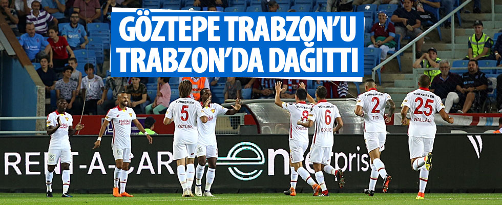 Trabzonspor evinde Göztepe'ye yenildi