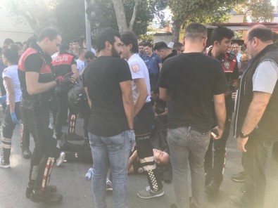 Beşiktaş'ta Motorize Yunus Ekipleri Kaza Yaptı Açıklaması 2 Yaralı