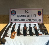 BEYTÜŞŞEBAP - Beytüşşebap'ta PKK'ya Ait Silah Ve Patlayıcı Ele Geçirildi