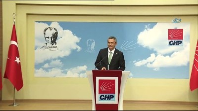 CHP'den MHP'nin Af Teklifine İlişkin Açıklama