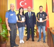 CANER YıLDıZ - Menteşe'de Başarılı Polisler Ödüllendirildi