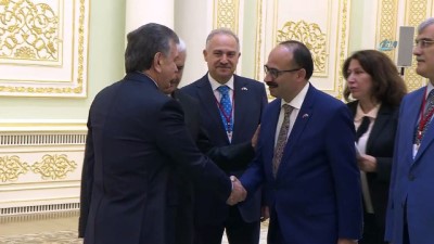 TBMM Başkanı Yıldırım, Özbekistan Cumhurbaşkanı İle Görüştü