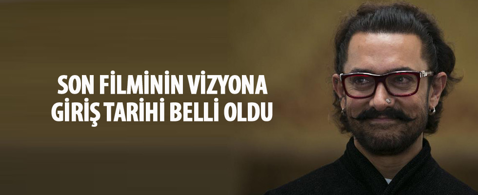 Aamir Khan'ın son filmi 30 Kasım'da gösterime girecek