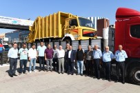 ÇIĞLI BELEDIYESI - Kardeş Belediye Hekimhan'a Araç Desteği