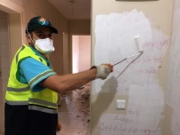 TUZLA BELEDİYESİ - Annesinden Şiddet Gören Küçük Kızın Yaşadığı Çöp Ev Temizlendi