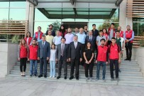 VAN GÖLÜ - Müdür İnanç'tan Müdür Tevke'ye Ziyaret