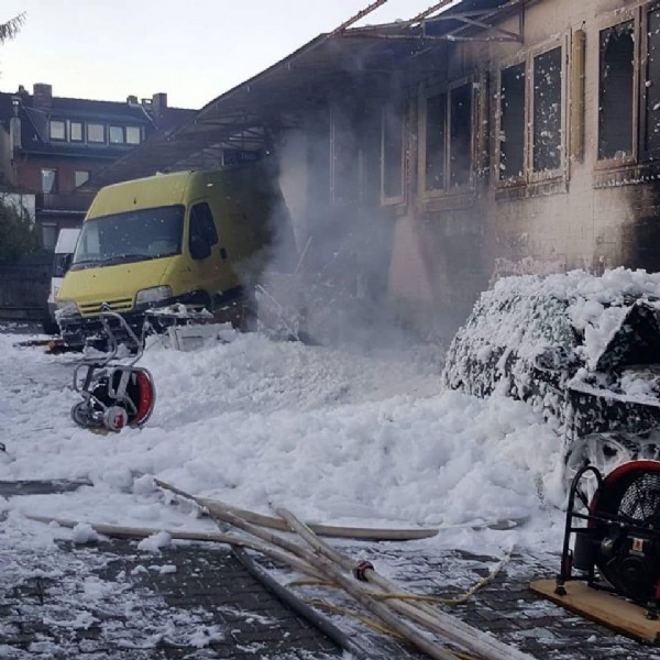 Almanya'da Ülkü Ocağı'nda yangın