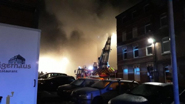 Almanya'da Ülkü Ocağı'nda yangın