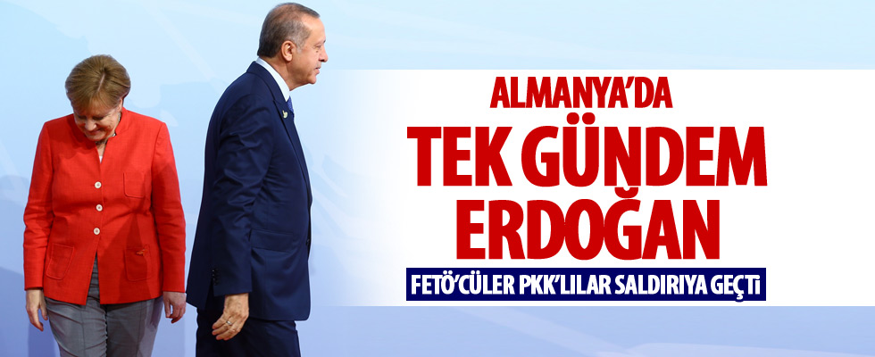 Almanya'da gündem Erdoğan