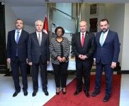 İBRAHIM YıLMAZ - ATO Başkanı Baran'dan Tanzanya Büyükelçisi Kiondo'ya Ziyaret