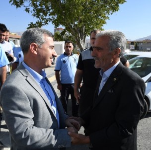 Çınar, Fethi Sekin'in Babasını Ağırladı