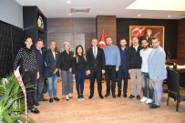 BASıN İLAN KURUMU - Çorlu Gazeteciler Derneği'nden Kaymakam Sarılı'ya Ziyaret