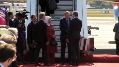 Cumhurbaşkanı Erdoğan Almanya'ya Geldi