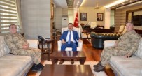 Jandarma Bölge Komutanı Hacıoğlu Vali Elban'ı Ziyaret Etti