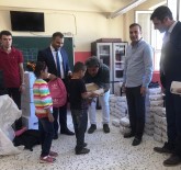 KALORİFER KAZANI - (Özel) Doğaseverlerden Köy Okuluna Anlamlı Ziyaret