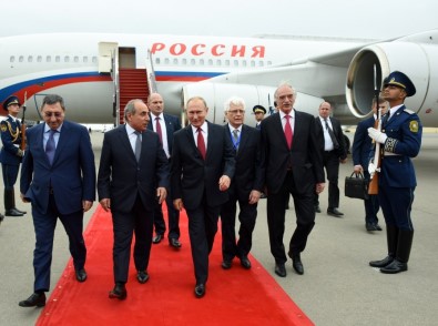 Rusya Devlet Başkanı Putin Azerbaycan'da