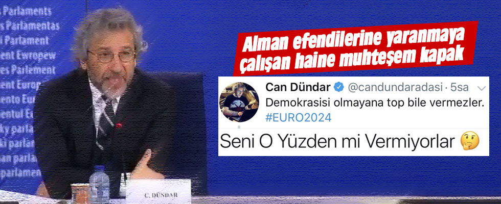 Vatan haini Can Dündar'a muhteşem kapak