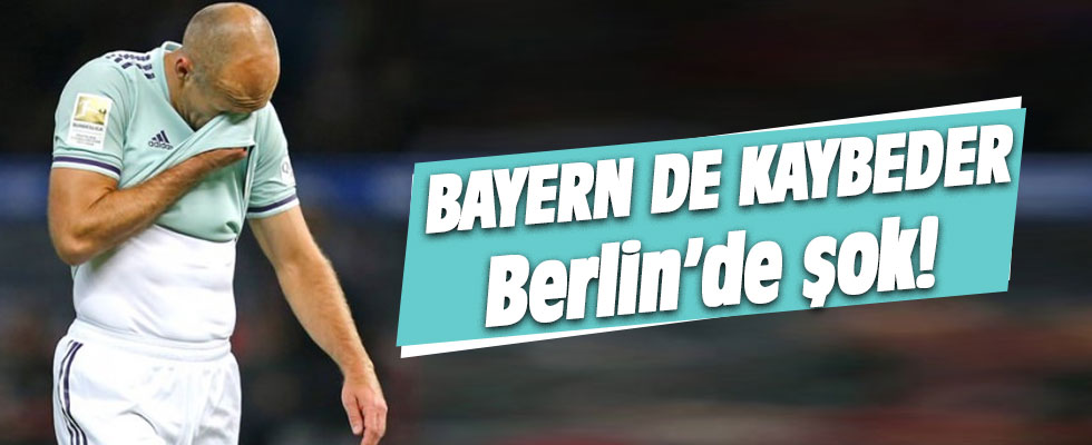 Bayern Münih'e Hertha Berlin darbesi!