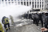 ARBEDE - Belçika'da Polis Ve İtfaiyeciler Birbirine Girdi