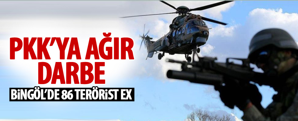 Bingöl'de terörün beli kırıldı