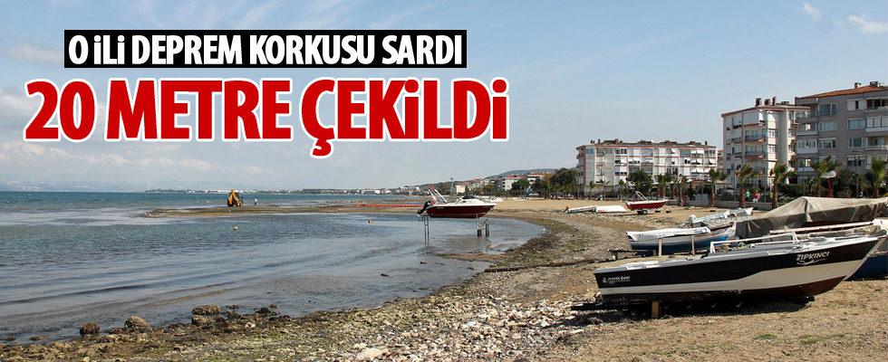 Yalova'da korkutan görüntü