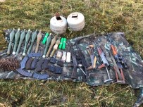 KESKİN NİŞANCI - Hakkari'de Silah Ve Mühimmat Ele Geçirildi