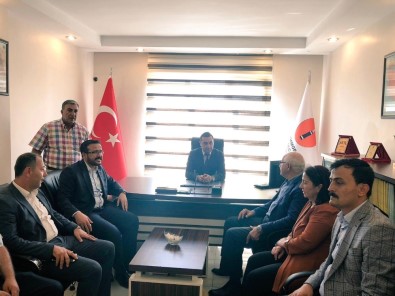 Milletvekili Erdoğan'dan Jeoloji Mühendisleri Odası Başkanı Arslanoğlu'na Ziyaret