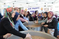 HICRET - AK Parti Simav İlçe Kadın Kolları Başkanlığı 5 Bin Kişiye Aşure Etti