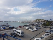 İTFAİYE ARACI - Kuşadası'nda Fırtına Hazırlıkları