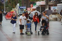 EGE DENIZI - Kuzey Ege'de Yağış Başladı