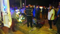 Manisa'da Zincirleme Trafik Kazası Açıklaması 4 Yaralı
