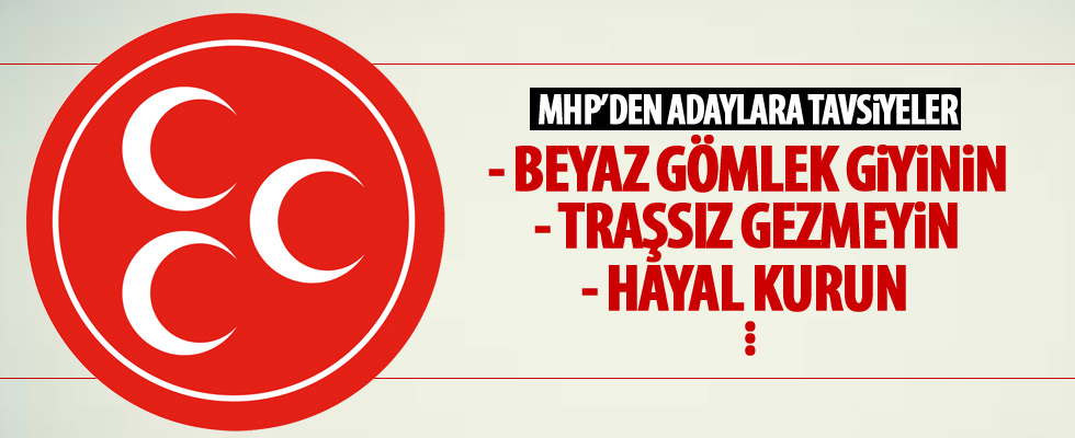 MHP adaylara seçim kitapçığı hazırladı