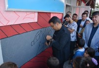 ULUSLARARASI ANTALYA FİLM FESTİVALİ - Okul Duvarı Sanatla Buluştu