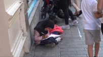 (Özel) Taksim'de Zabıtadan Çocuk Dilenci Operasyonu