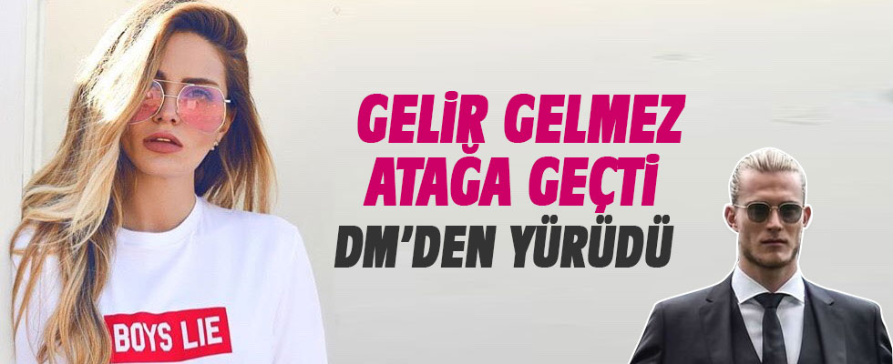 Loris Karius'tan Melis Ayça Değirmencioğlu'na flaş mesaj!