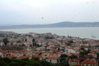 KASıRGA - Ege'de Beklenen  Fırtına Yerini Yağışa Bıraktı