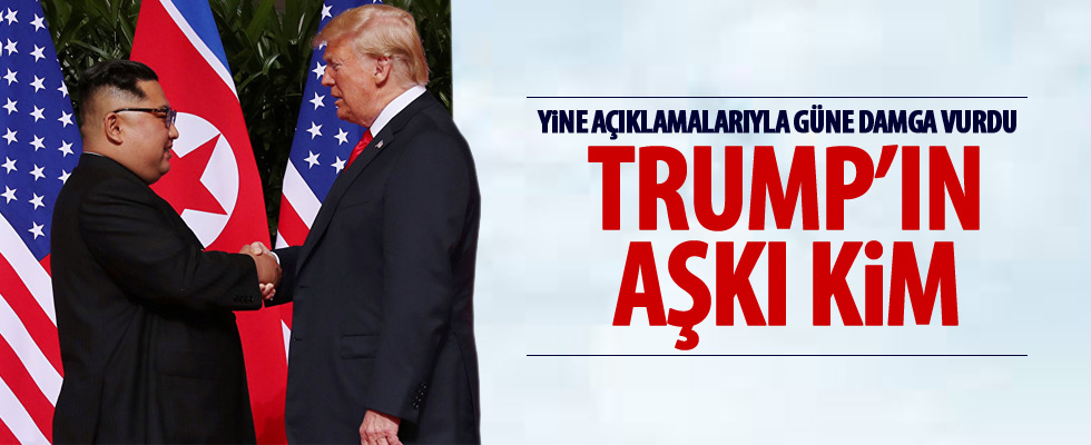 Trump'tan dikkat çeken Kim açıklaması