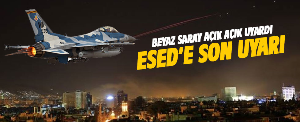 ABD açık açık tehdit etti! Esed'e son uyarı!