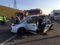 BOĞAZKÖY - Baba Ve Oğlu Feci Kazada Hayatını Kaybetti