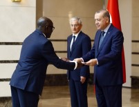 GABON - Cumhurbaşkanı Erdoğan, Gabon Büyükelçisini Kabul Etti