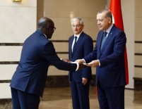 GABON - Erdoğan Gabon Büyükelçisini Kabul Etti