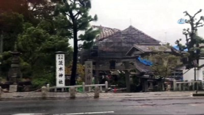 Japonya'da Jebi Tayfunu Hayatı Felç Etti