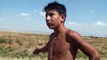 Sıcaktan Bunalan Çocuklar Karasu'da Serinliyor Haberi