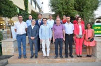 KAMU GÖREVLİLERİ - Akseki İlçe Jandarma Komutanına Veda Yemeği