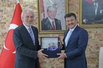 HAMZA DAĞ - Genel Başkan Yardımcısı Hamza Dağ, Başkan Kamil Saraçoğlu'nu Ziyaret Etti