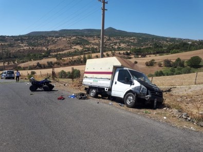 Giresun'da ATV İle Kamyonet Çarpıştı Açıklaması 1 Ölü, 1 Ağır Yaralı