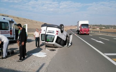 Kırıkkale'de Trafik Kazası Açıklaması 4 Yaralı