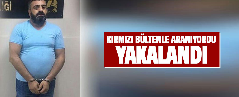 Kırmızı Bülten'le aranan terörist Bulgaristan'da yakalandı